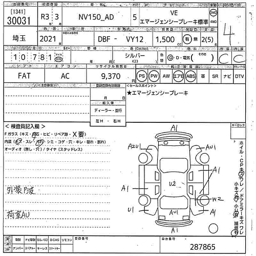 NISSAN AD 2021